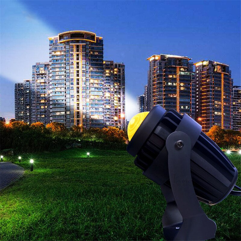3W 10W A Beam Of Light CREE LED Spotlight Lamp Light Remote Ultra Narrow Wall Washer Lights Outdoor IP65 Waterproof