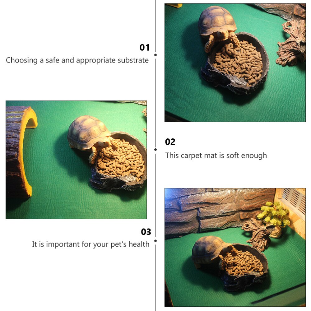 Doublure de literie pour reptiles, tapis serpent, lézard, barbe de Dragon, doublure de substrat