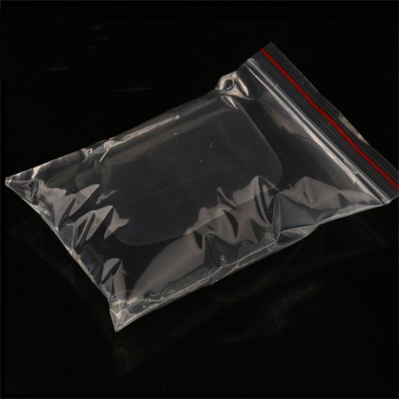 100pcs/pack Resealable Plastic Zip Lock Bags Clear Poly Zip lock Bag Food Storage Reclosable Vacuum Fresh Organize Bag