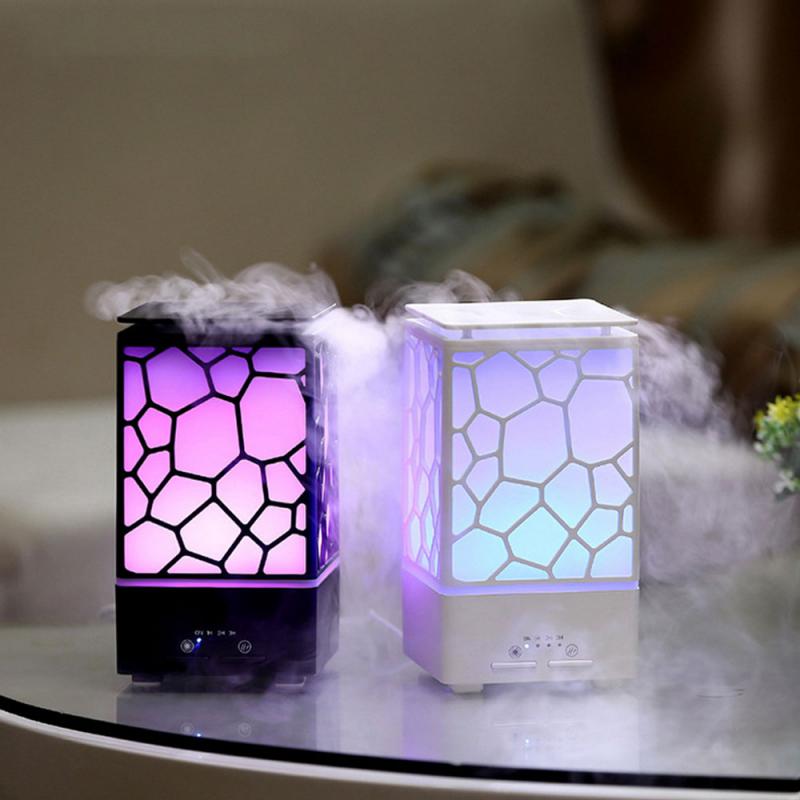 Humidificateur d&#39;air Cube d&#39;eau, veilleuse colorée, purificateur d&#39;air, diffuseur de beauté, hydratant, atomiseur ultrasonique, accessoires pour la maison