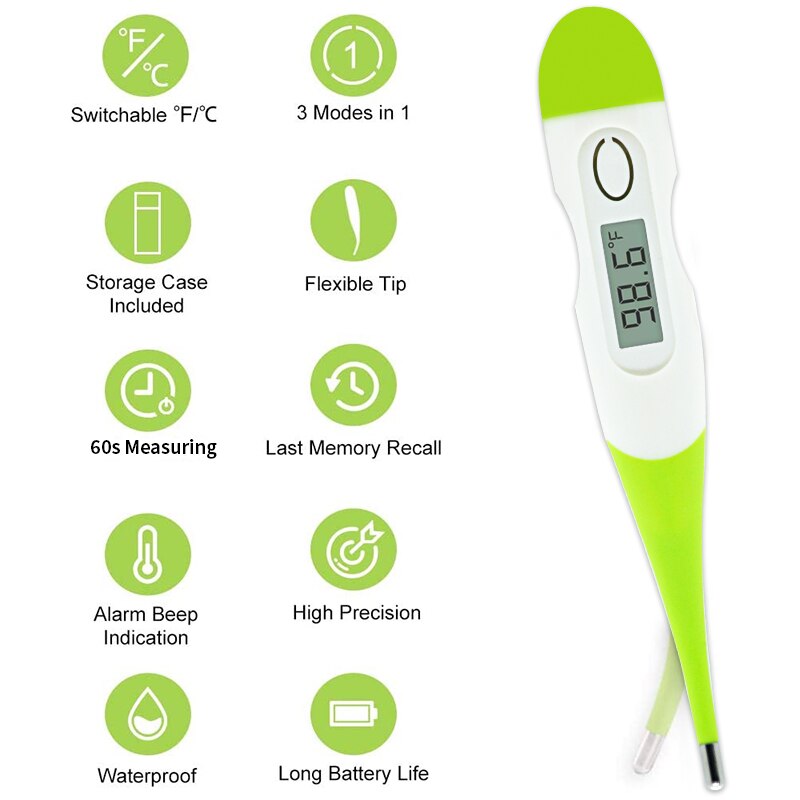 Thermometer Digital Body Thermometer for Fever Adult Children Baby Portable Temperature Sensor Meter Instrument Outdoor