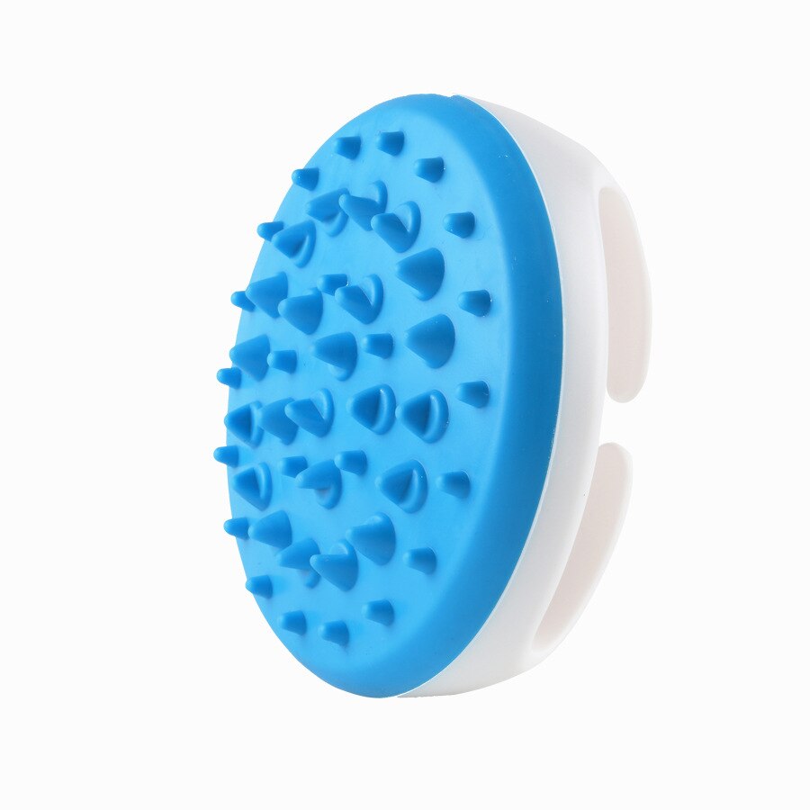 Handheld Bath Shower Anti Cellulite Full Body Massage Brush Slimming Beauty Neck Back Leg Body Acupuncture Massager Tools: Blue