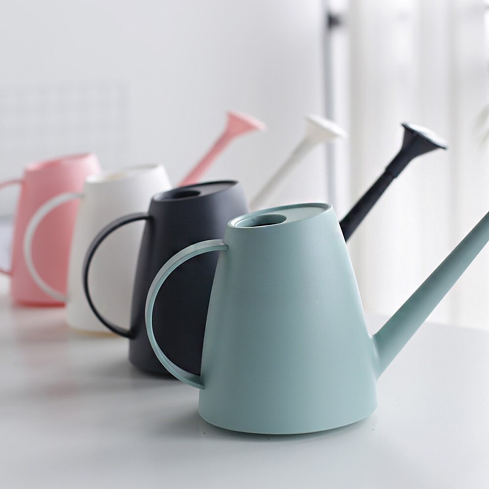 Arrosoir maison arrosoir à longue bouche pour plantes extérieures et d'intérieur (blanc)