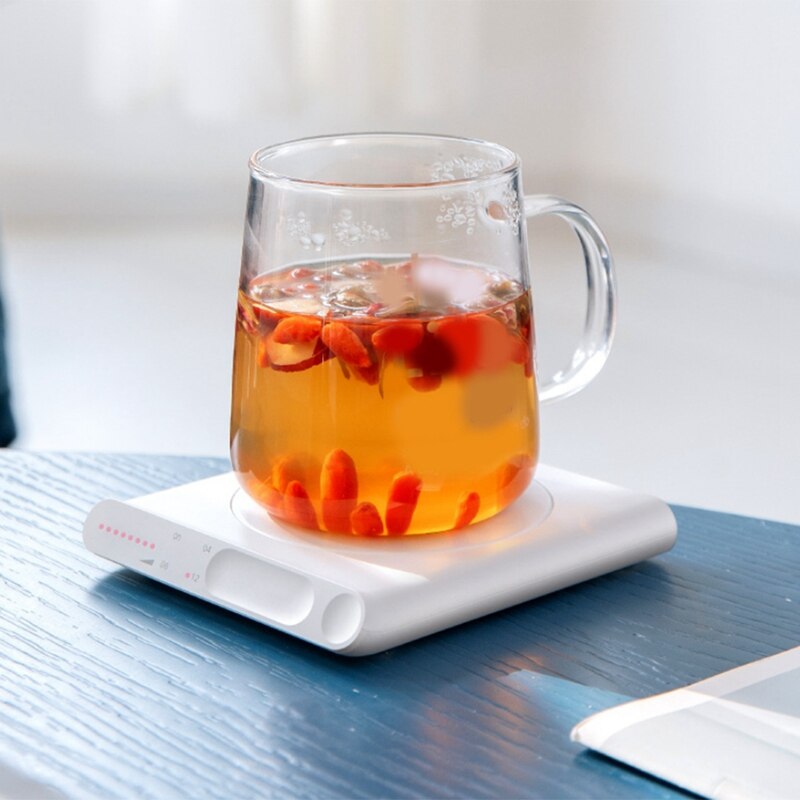 mini ogrzewanie podstawka ogrzewanie USB elektronicznych taca kawa herbata napoje cieplej 3-stały poziom regulacji inteligentnego domu