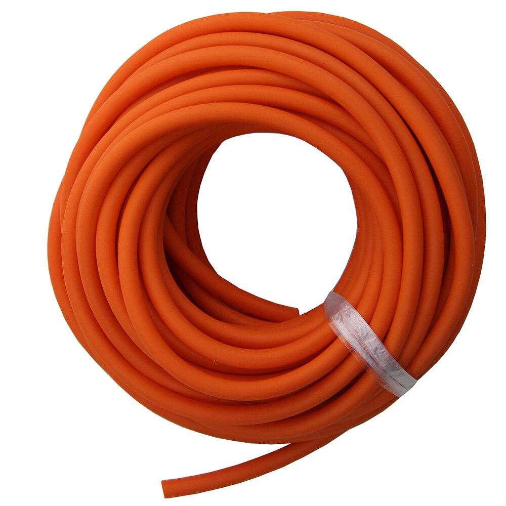 10 Meters Rubber Latex Tube 2mm ID 5mm OD Orange ELASTICA Bungee Outdoor Hunting Parts Rubber Tubing Replacement 2050