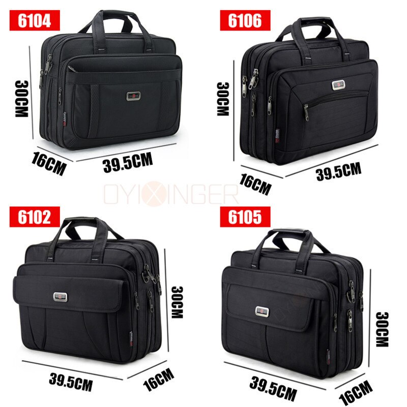 Classic Men Laptop Hand bags Male Durable Oxford Cloth Business Shoulder Bag Office Bags Women 15" Computer Handbag