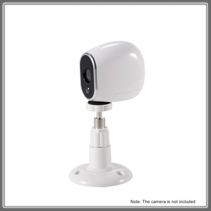 1 stk sikkerhetsmonitor kamera veggfeste justerbar innendørs utendørs for arlo pro kamera cctv tilbehør 65mm kameraholder