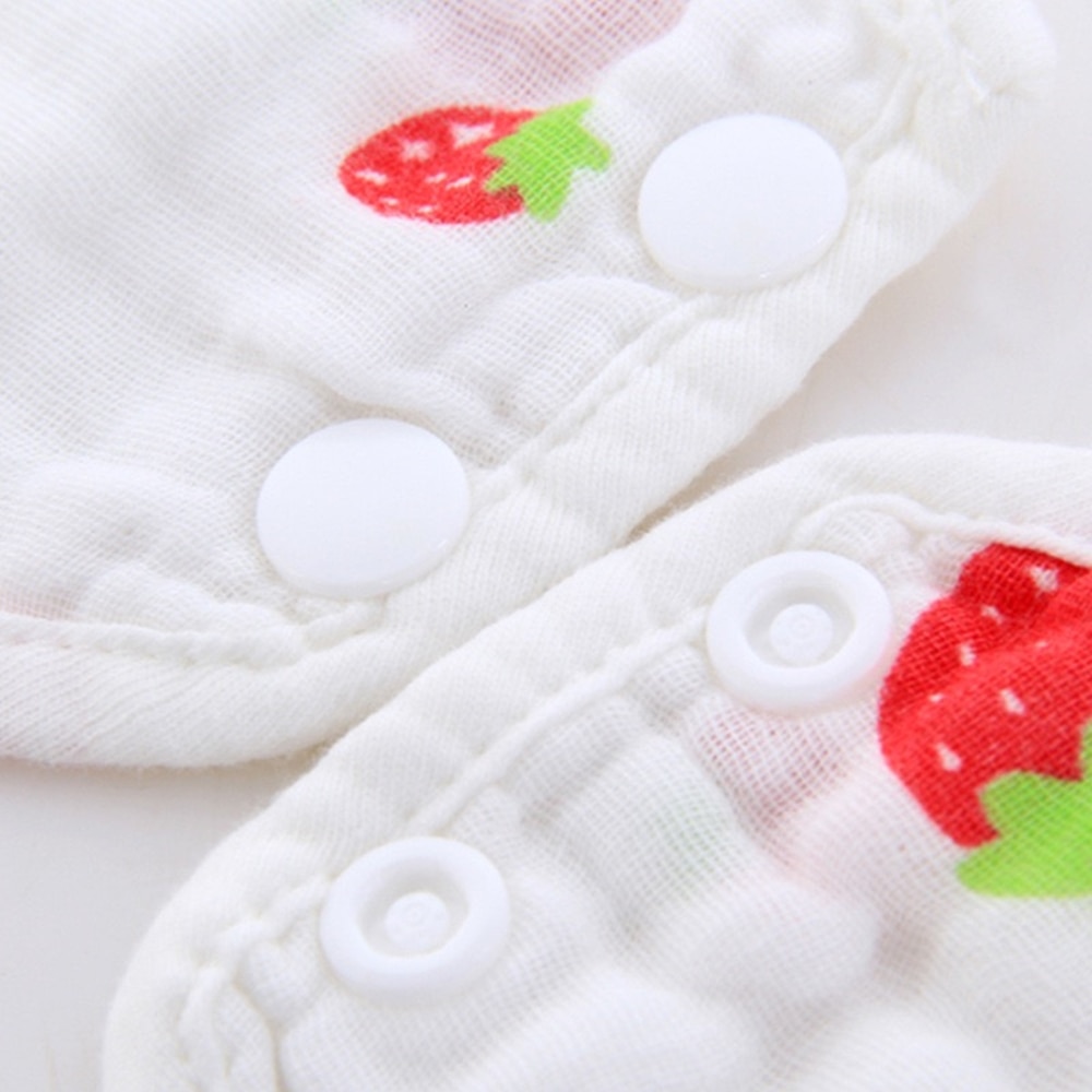 Waterproof Baby Bibs Kids Saliva Towel Flower Print Cotton Baby Boys Girl Bib 360 Degree Rotation Infant Bibs Burp Cloth