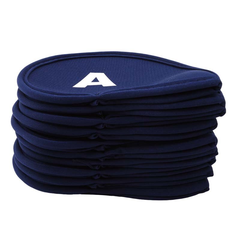 10 st / set golfklubba järnhuvudskydd golf skyddande huvudöverdrag