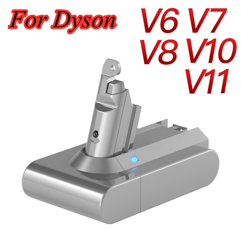 Dammsugarbatteri för dyson  v6 v7 v8 v10 v11 byt ut batteri  dc58 dc59 dc61 dc62 dc72 dc74 sv11 sv10 sv12 sv14 sv15