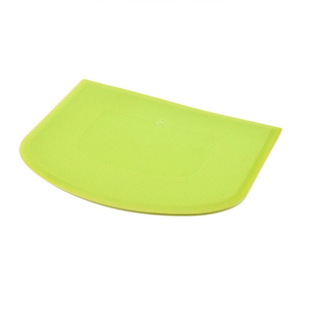Dough Scraper Bowl Scraper Food-safe Plastic Dough Cutter Flexible Plastic Scraper Practical Bench Scraper Food Scrappers: Green
