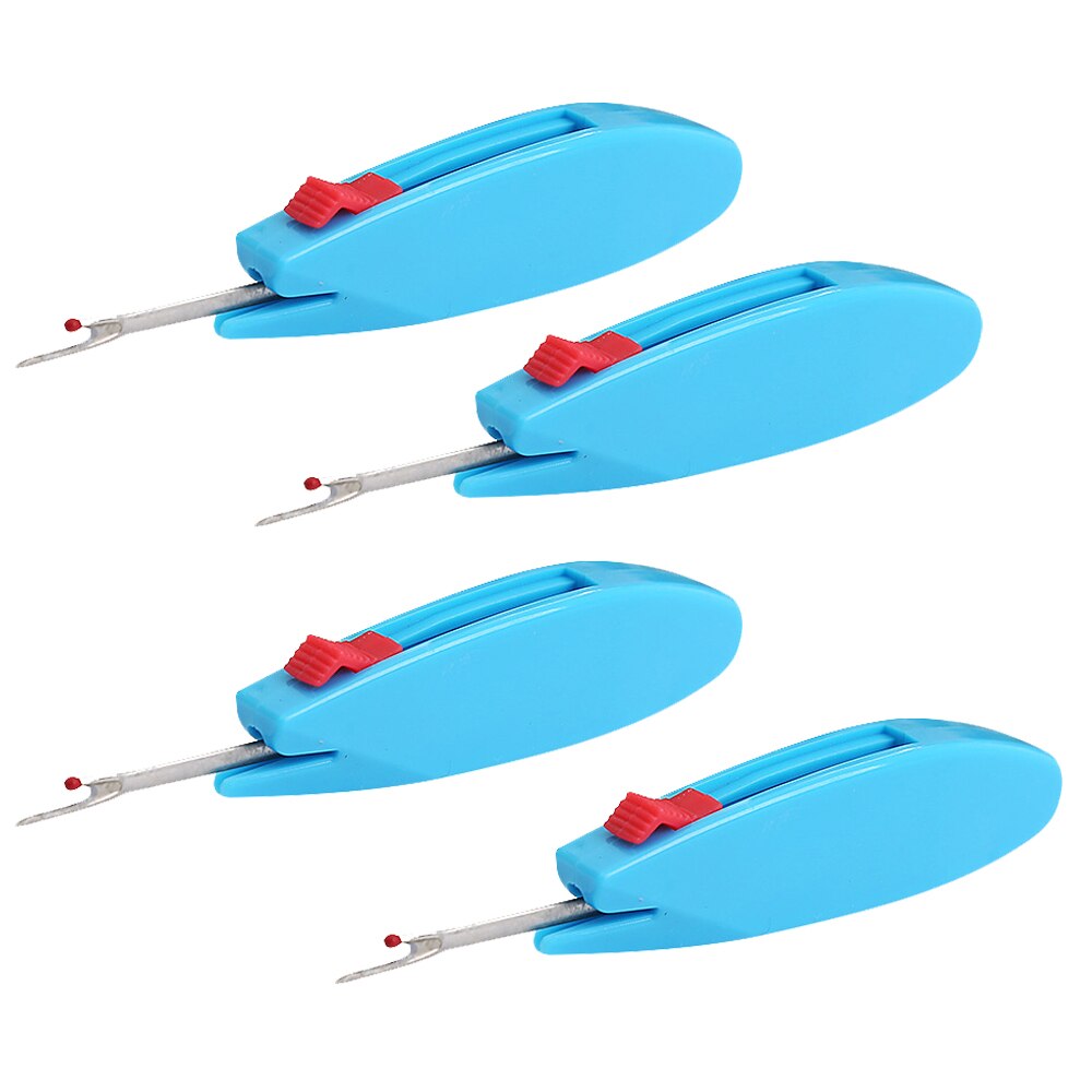 1Pc Plastic Handvat Craft Draad Cutter Tornmesje Stitch Unpicker Draadafsnijder Schaar Voor Naaigaren Verwijderen Doek Diy tool