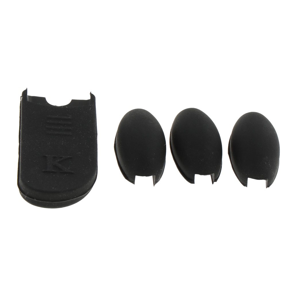 Set of Saxophone Thumb Rest Cushion 3 Rubber Palm Key Risers Wind Woodwind Instrument Parts for Alto Tenor Soprano Saxophone