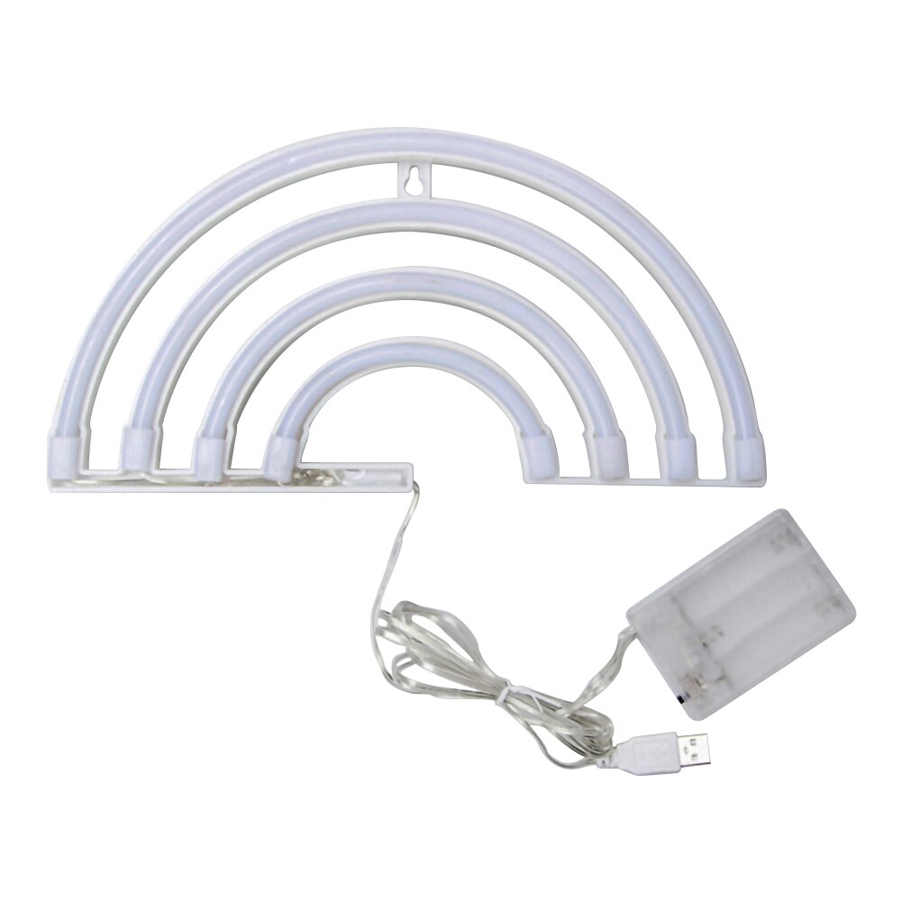 Rainbow LED Unicorn Neon Sign Night Light Home Kids Bedroom Indoor Lighting Decor Lamp Lovely LED Night Light 2022