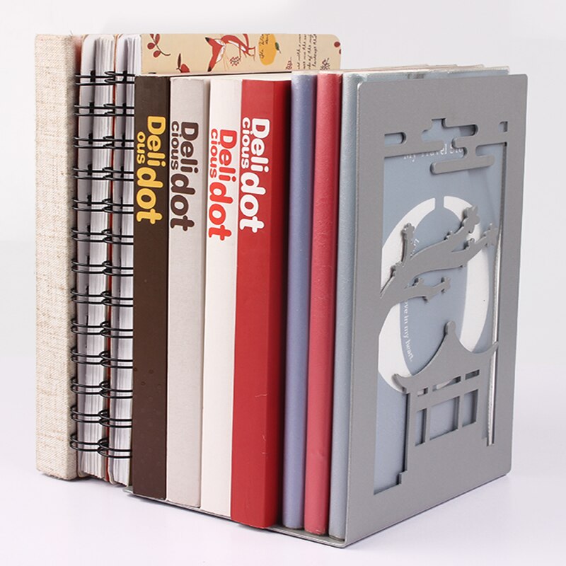 Support de livre Simple, grande étagère de bureau, étagère de rangement, déflecteur, porte-livre, porte-livres, fin de livre