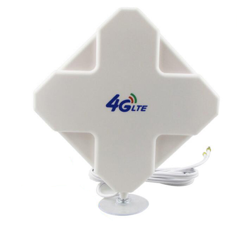 Antena 4G LTE de alta ganancia, conector 35dBi de Cable SMA Dual TS9 CRC9 para módem de enrutador 3G 4G