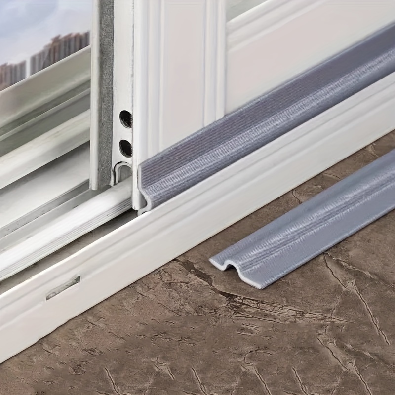 Striscia sigillante per fessure per finestre, spellatura autoadesiva resistente alle intemperie per porte e finestre, striscia sigillante insonorizzata per finestre: Grey