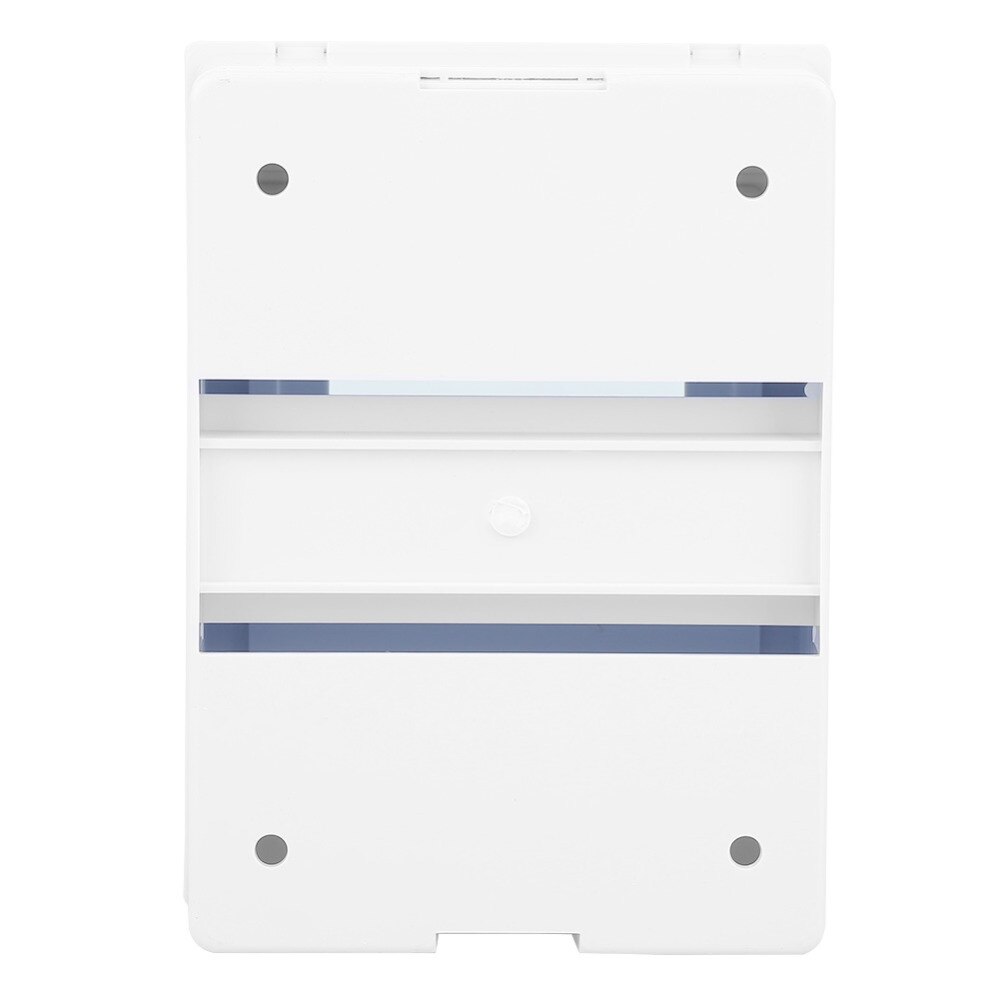 1pc Plastic Distribution Box Wall Distribution Box For 3-4,4-6,5-8,9-12 Ways Circuit Breaker Indoor On The Wall