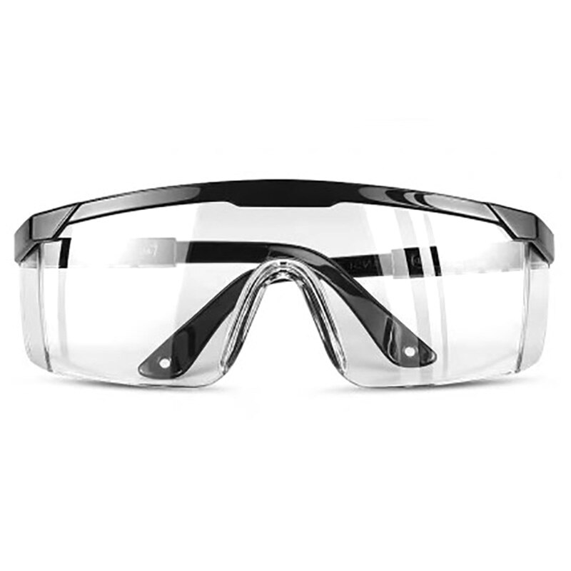 Schutzbrille für Augen Schutz Winddicht Staubdicht Wasserdicht transparent Gläser Schutz Arbeits Brillen sicher brille: Anti-Blau hell