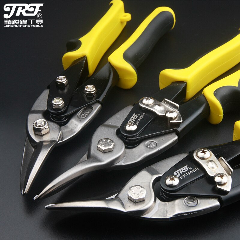 Cisaille industrielle jrf 10 '', outil ménager pour le travail du fer, ciseaux pour l'aviation industrielle, coupe de plaques, outils de coupe portatifs à faire soi-même