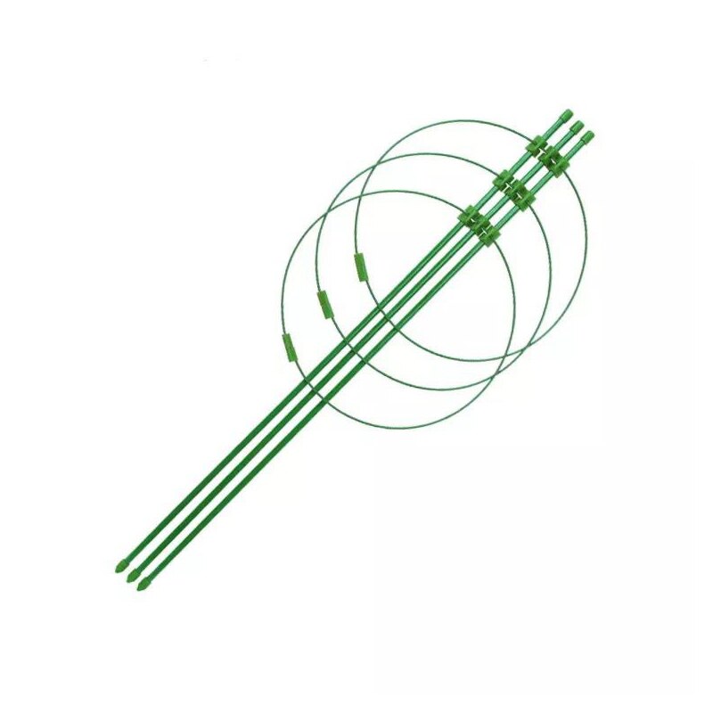 Support de vigne en acier revêtu de plastique, Support décoratif en treillis pour plantes grimpantes