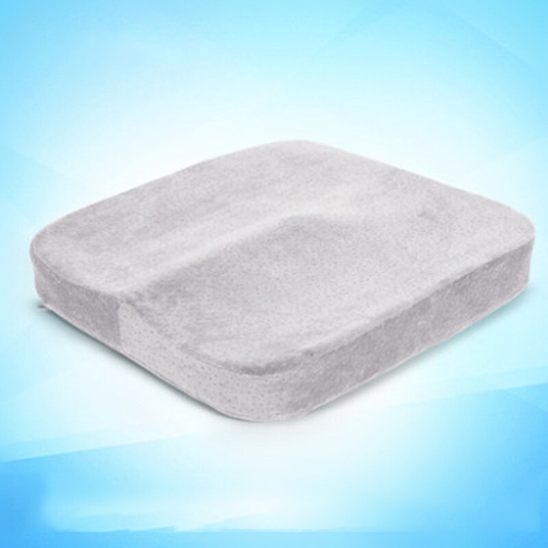 Body slow rebound memory pude bil memory foam pude flot pude til flot bund skønhedspude: Lysegrå