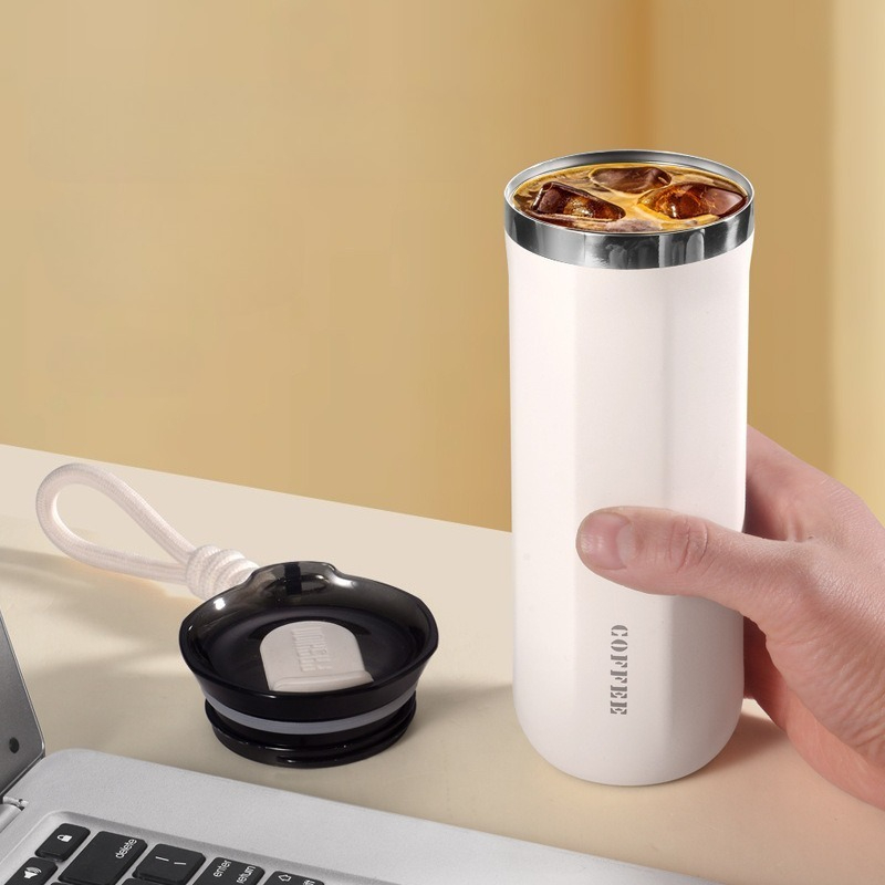 304 Stainless Steel Thermos Cup Large Capacity Coffee Cup Portable Water Cup