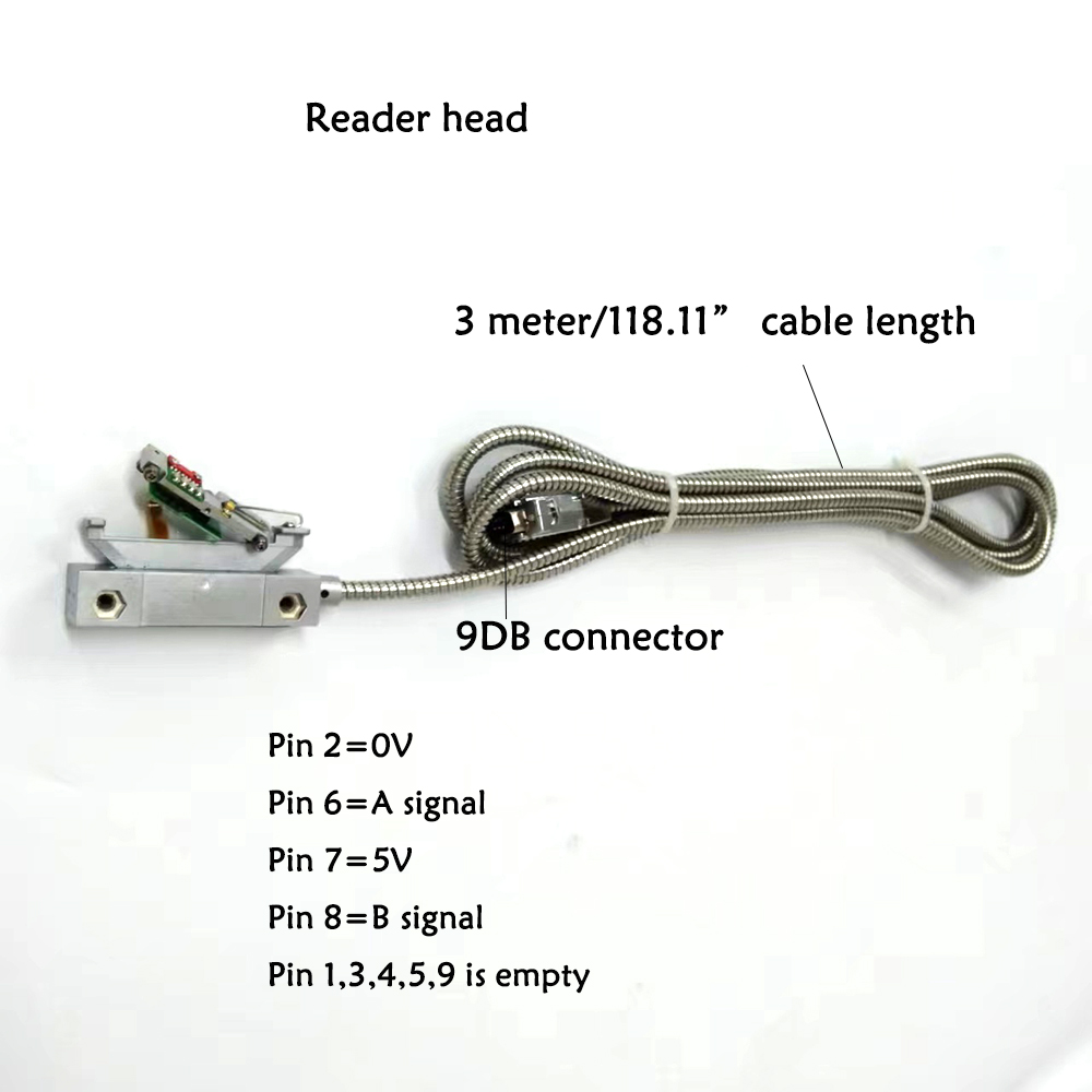 SNS NTS SINPO JCXF JCXE FTN Linear Scale Sensor Reader Head 5microm Linear Sensor 1um Linear Encoder 0.005mm