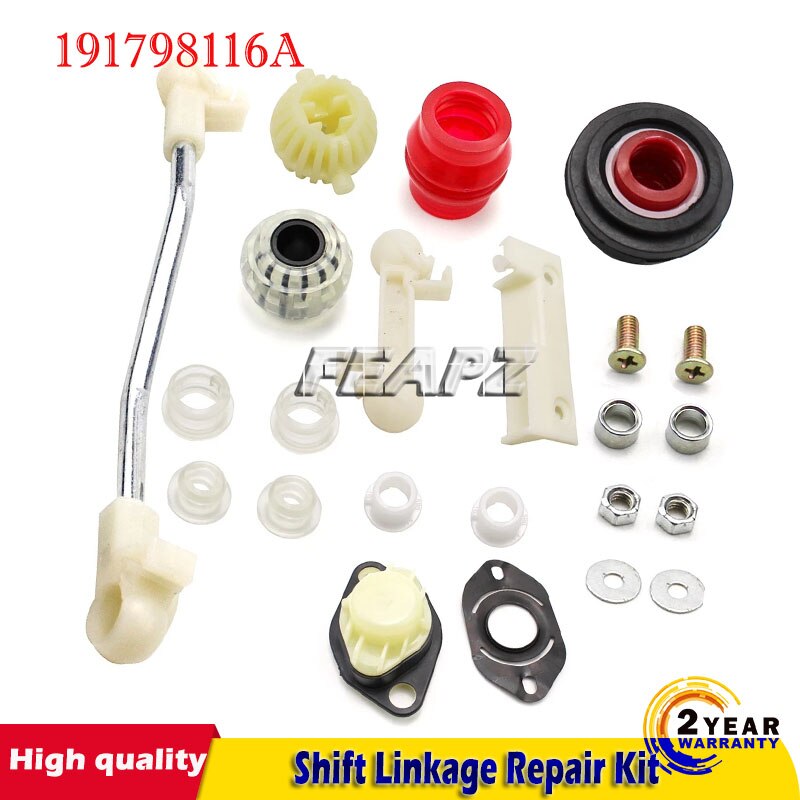 Caja de cambios para coche, Kit de reparación de varillaje de caja de cambios para VW GOLF JETTA MK2 1983-1992, 191711595A 191798116A