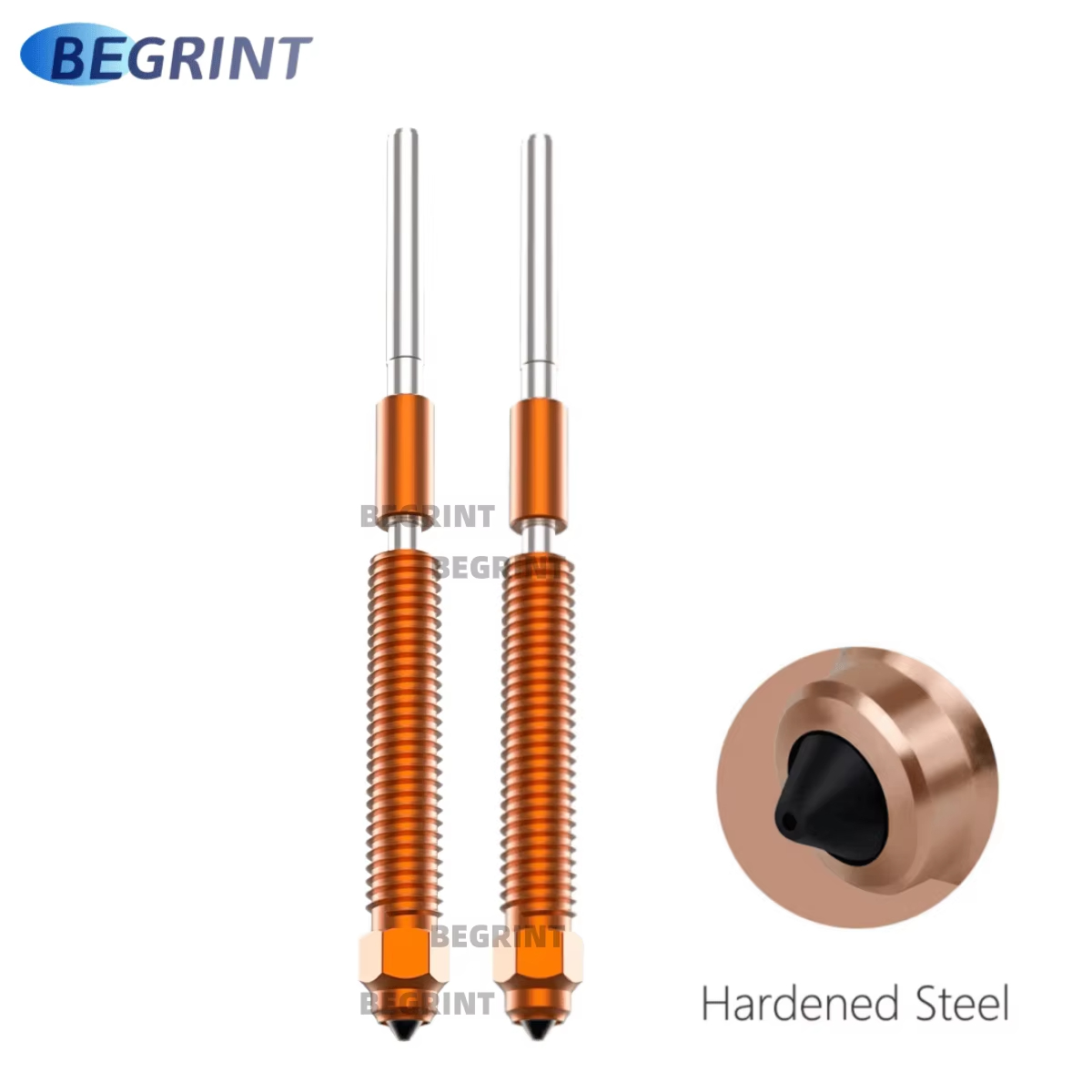 For Creality Hi Combo 3D Printer 0.2/0.4/0.6/0.8mm Quick-Swap Nozzles Kit Titanium Alloy Heat Break High Flow Nozzle For K2 Plus: 0.2mm / black