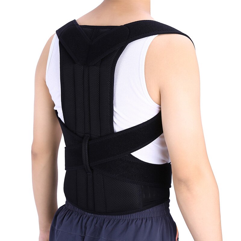 Houding Corrector Verstelbare Terug Schouder Ondersteuning Correctie Brace Riem Band Voor Mannen Vrouwen DC116