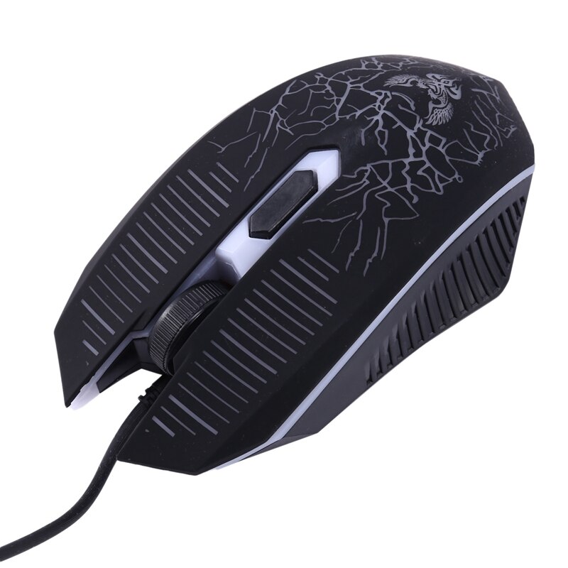 Mechanical Keyboard and Mouse Set, Wired Backlit Gaming Keyboard and Mouse Set, Suitable for Gamers