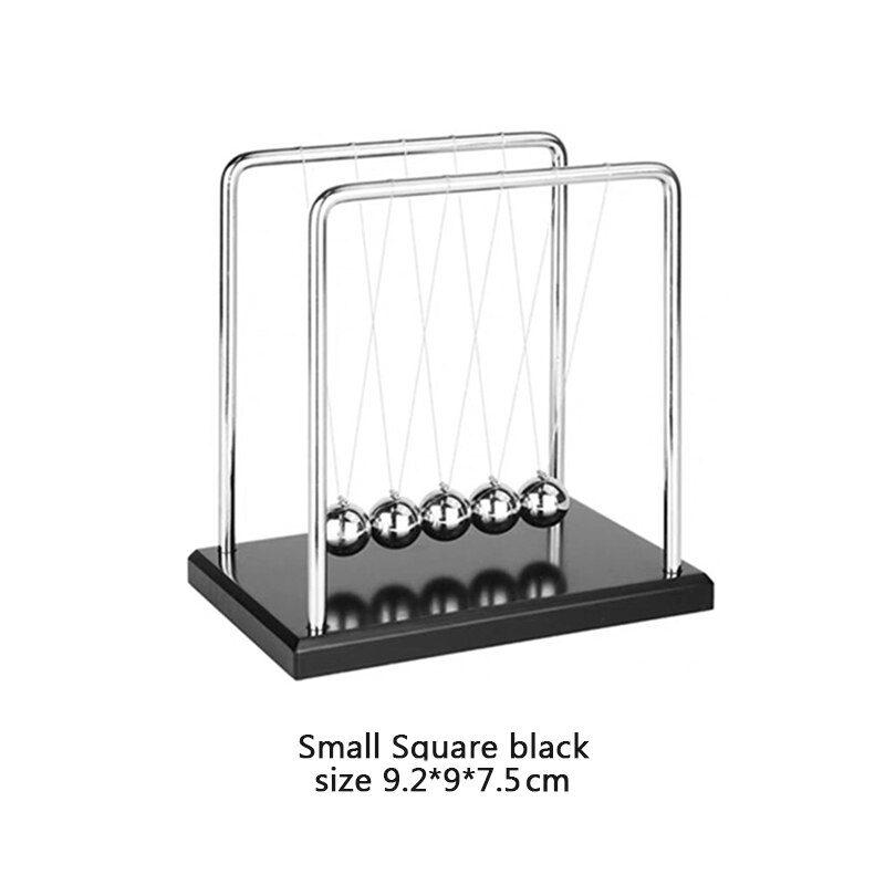 Bolas de péndulo de Newton para decoración de mesa de escritorio, bolas de péndulo de ciencias físicas, 1 Uds.: B