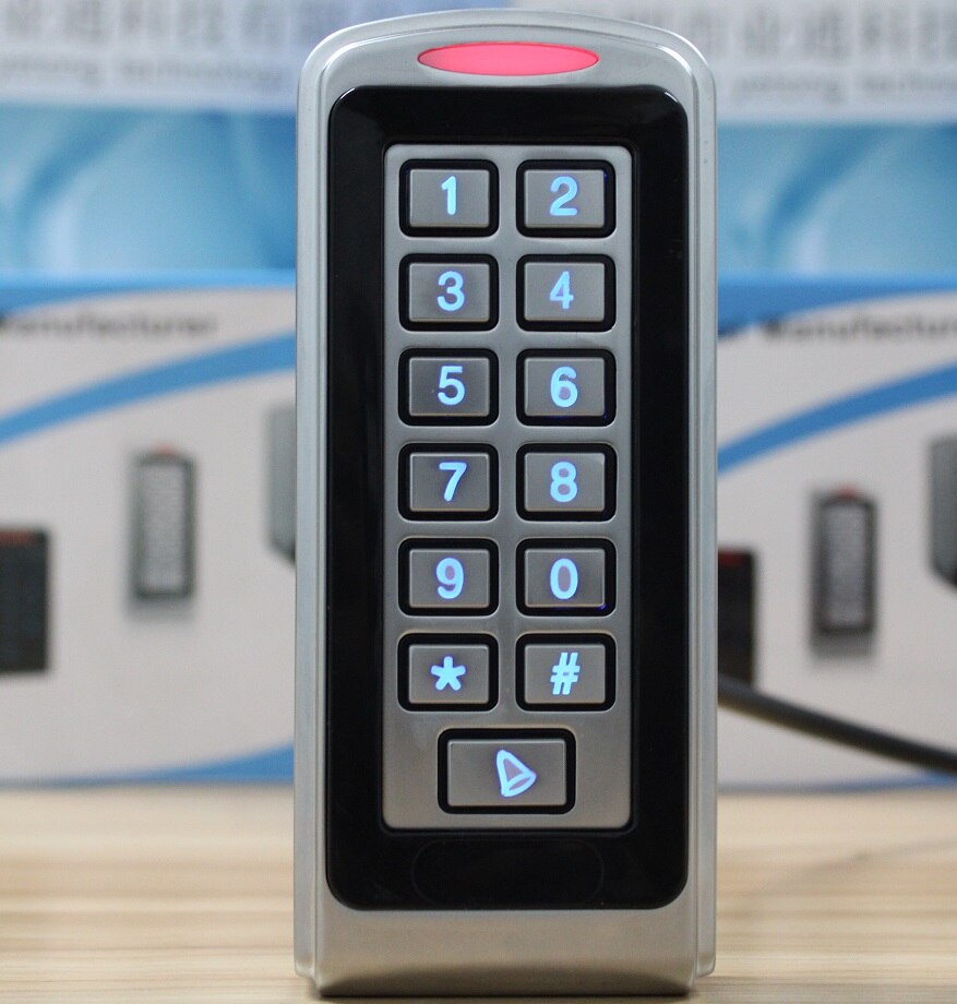 (1pcs) Waterproof and Vandal Proof Keypad for Access Control System YET-U8-W