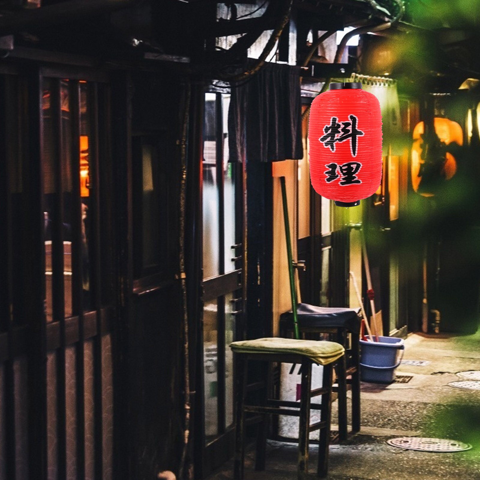 1Pc Japanese Style Hanging Lantern Beautiful Decorative Lantern for Restaurant