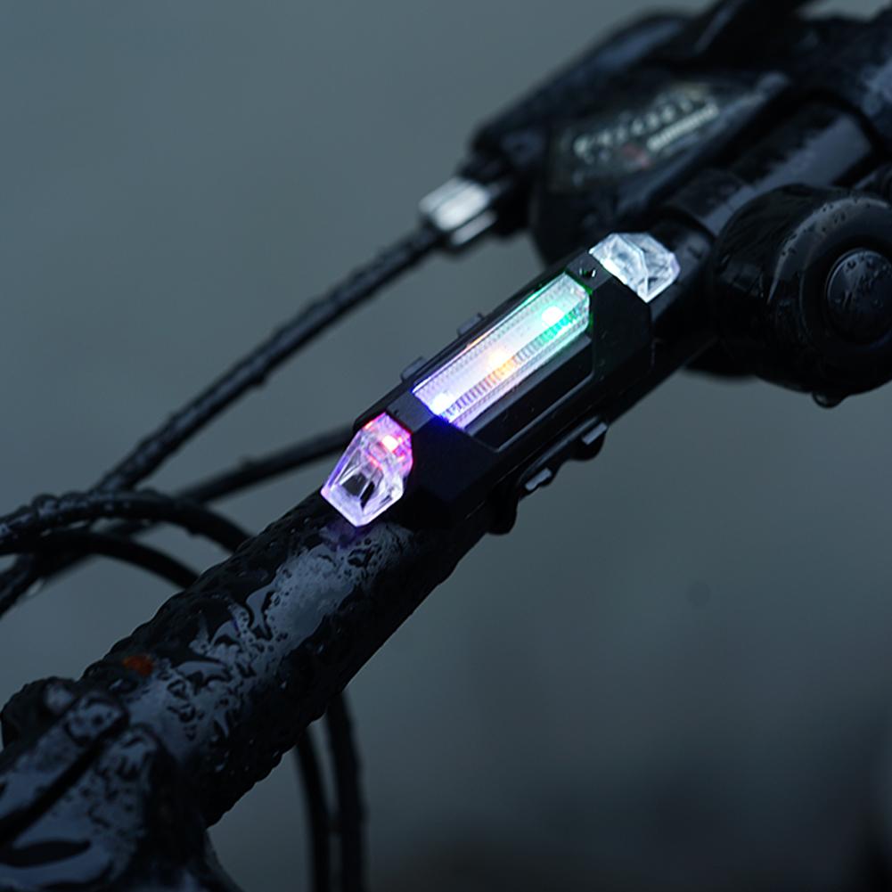 Cycling Tail Lights Rechargeable Bicycle Tail Lights Night Bike Mountain Lights Highway Safety Warning Back Bicycle Taillights