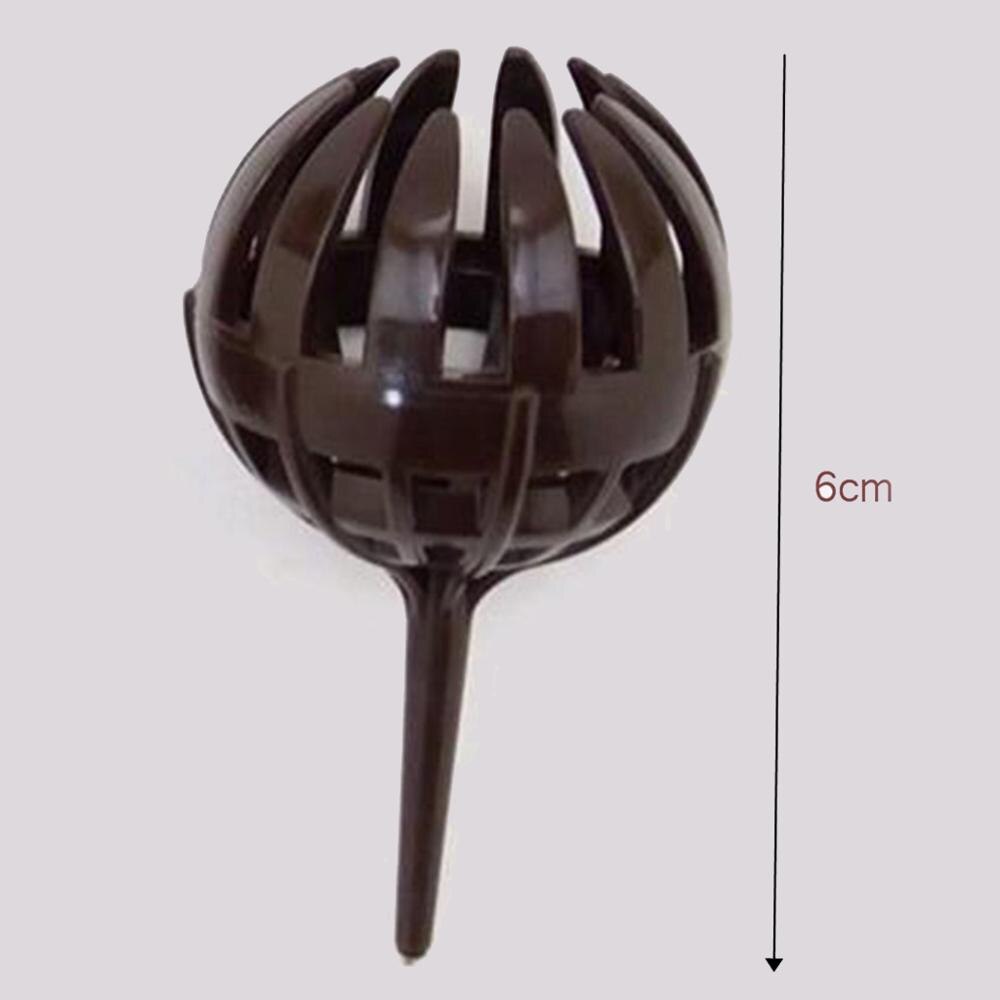 10 unids/lote abono de bonsái cubierta de cesta contenedor de fertilizante de plantas orgánicas caja maceta de vivero de jardín herramientas de Bonsai: Ball shaped L