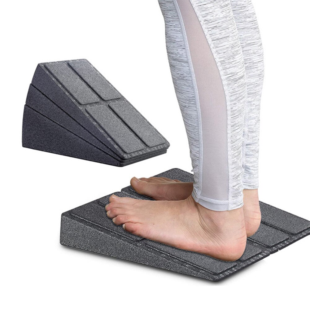 Cuña ajustable de espuma EVA para Yoga, tablero inclinado de 3 piezas, camilla de pie para pantorrilla, gimnasio, Fitness, accesorios de Yoga