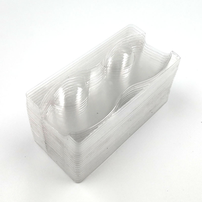 50/ pakke klare vippebrett plast mink vippeholder øyenvippebrett for 1/3/5 par øyenvippe emballasjeboks firkantet etui: N