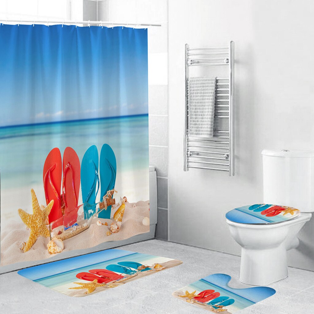 4Pcs/Set Couple dolphin pattern Toilet Cover Mat S... – Grandado, image size:1024x1024