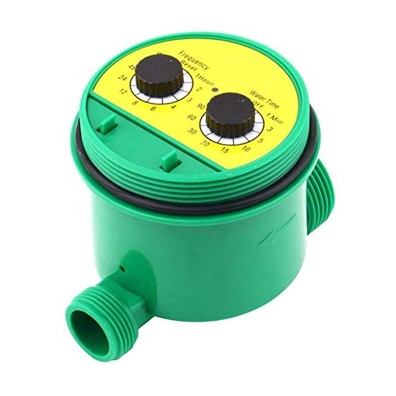 Analogue Two Dial Water Timer Automatic Electronic Watering Faucet Plastic Valve Multi-function Garden Irrigation Controller