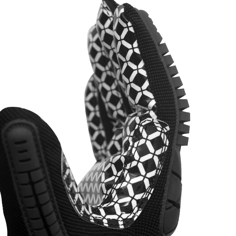 Seibertron Lineman 2.0 Padded Palm Football Receiver Gloves, Flexible TPR Impact Protection Back of Hand Glove Adult Sizes