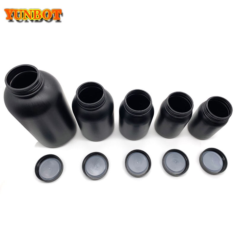 3D Printer part Recycle resin empty bottle Photosensitive UV Resin Large Diameter empty bottle Protect from light