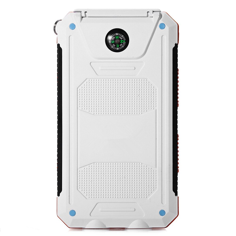 Explosionsgeschützt, super wasserdicht, wiederaufladbar -191107 20000 mah solar-mobilfunkgerät: Chrom