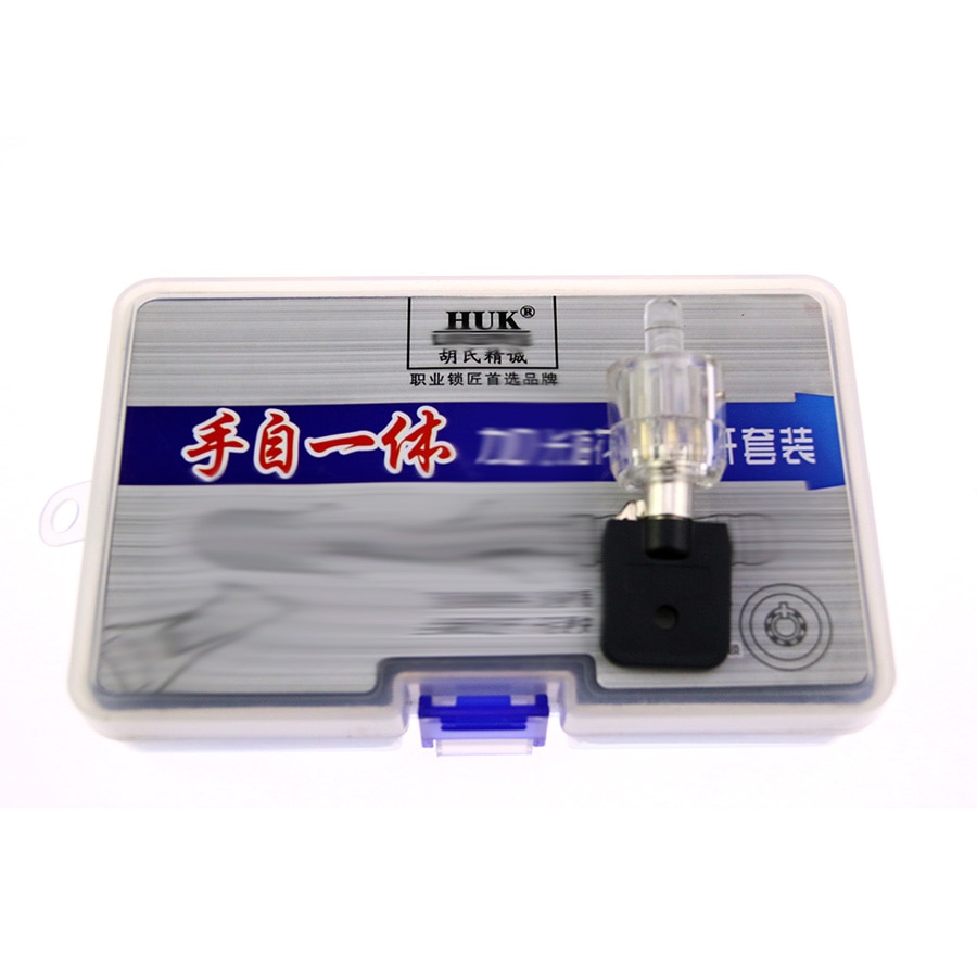 7 Pins Plum Bloem Cutaway Buisvormige Praktijk Transparante Lock Cilinder Voor Slotenmaker Levert Lock Pick Set