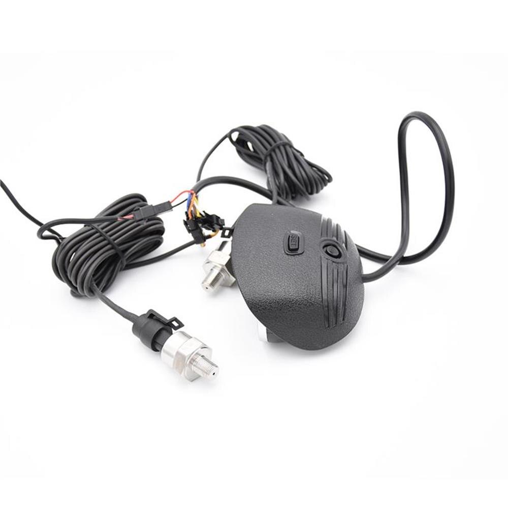 LCD Digital Display Turbo Boost Gauge Car 12v/24v Truck Car Racing Gauge Double Barometer Boost Controller Kit Turbo Tacometro