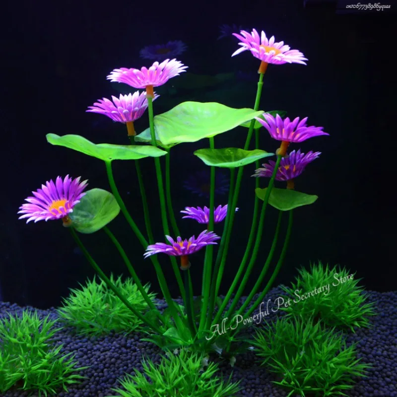 Artificial Aquarium Decor Plants Plastic Aquatic Plants Underwater Plants Aquarium Accessories Decoration Piante Acquario