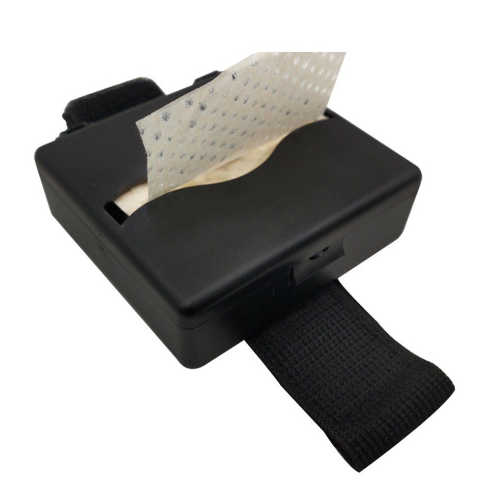 Portable Wristband Style Perm Paper Box for Salon Hair Perming Dressing Kit with 180 Sheets Curling Tissue Hair Curler Tools