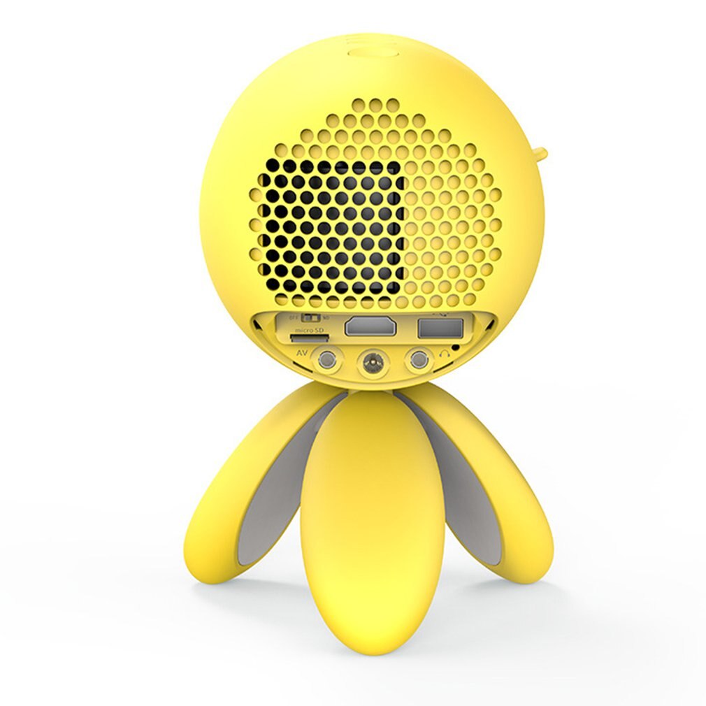 1 Pcs Yg220 Projector Home Mini Micro Led Mobile Phone With Screen Portable High-Definition Projector