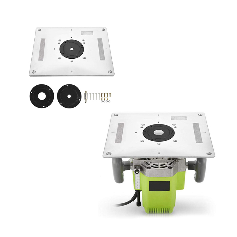 Aluminium Router Table Insert Plate Table Multi-purpose Woodworking Electric Wood Milling Guide Table Trimming Machine
